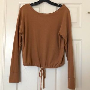 Abercrombie camel top size S